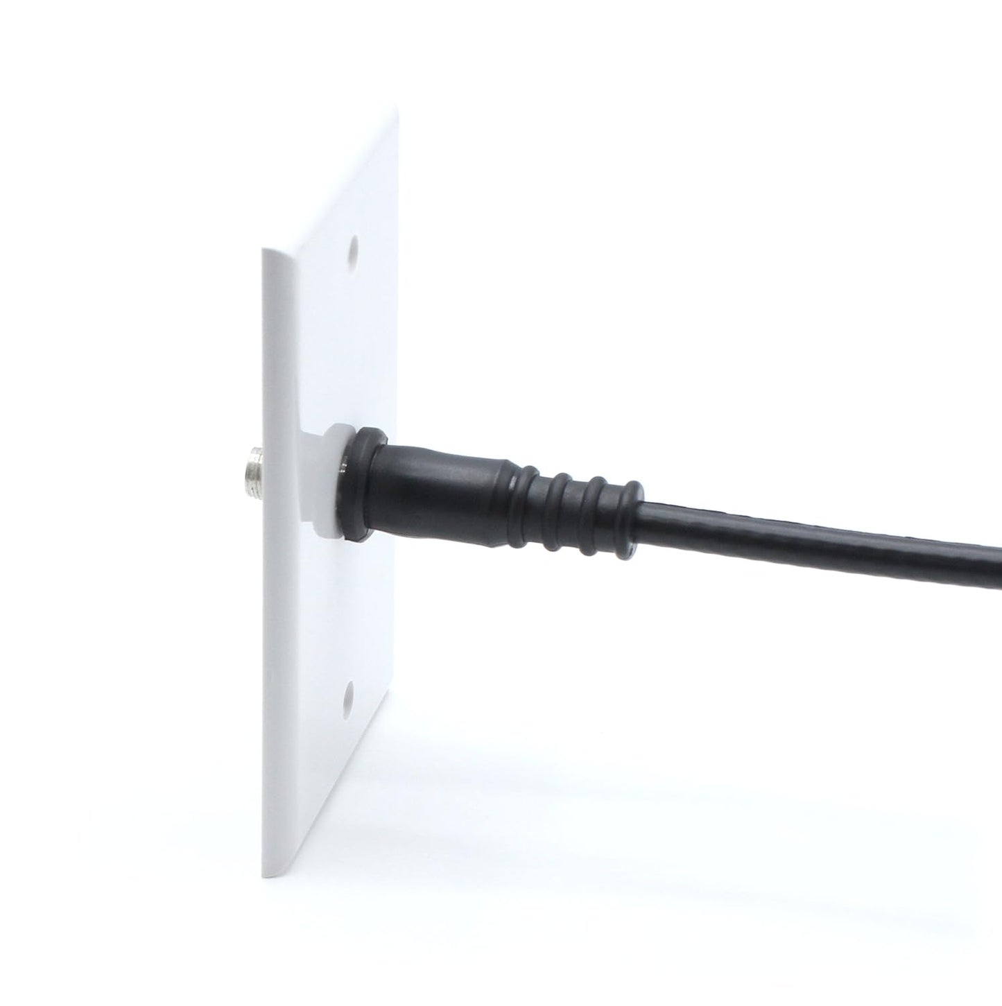 THE CIMPLE CO Coaxial Cable Weather Boot - RG6 Connectors RG59 Ends Coaxial Boots - Weatherproof (Black) - Pack of 100