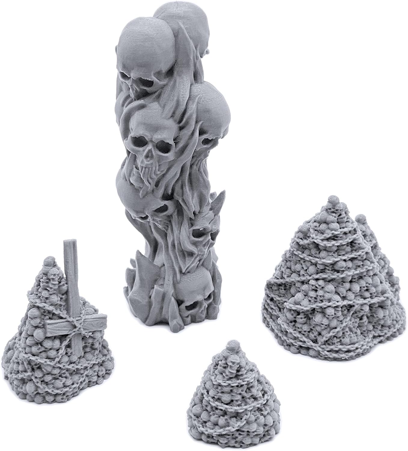EnderToys Tormented Scatter by Printable Scenery, 3D Printed Tabletop RPG Scenery and Wargame Terrain 28mm Miniatures