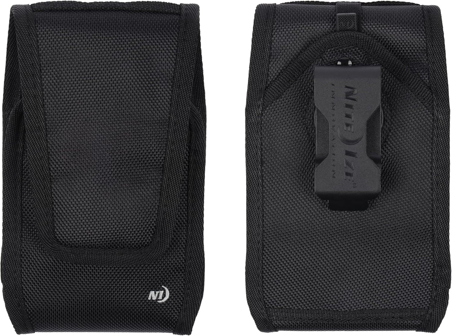 Nite Ize Clip Case Cargo Universal Rugged Phone Holster - Holster for Men's & Women's Belts - Utility Belt Pouch - Phone Accessories - XX-Large, Black