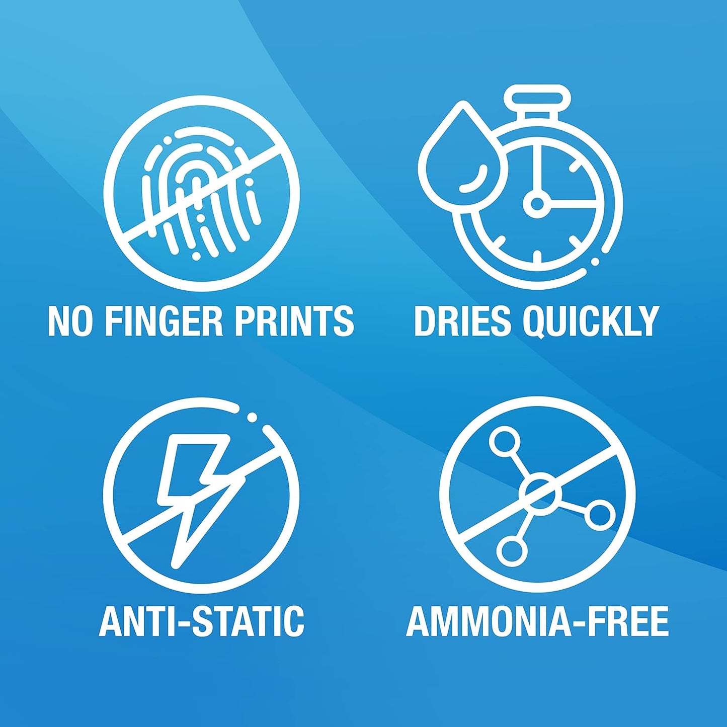 MiracleWipes for Electronics Cleaning - Screen Wipes Designed for TV, Phones, Monitors and More - Includes Microfiber Towel - (60 Count)