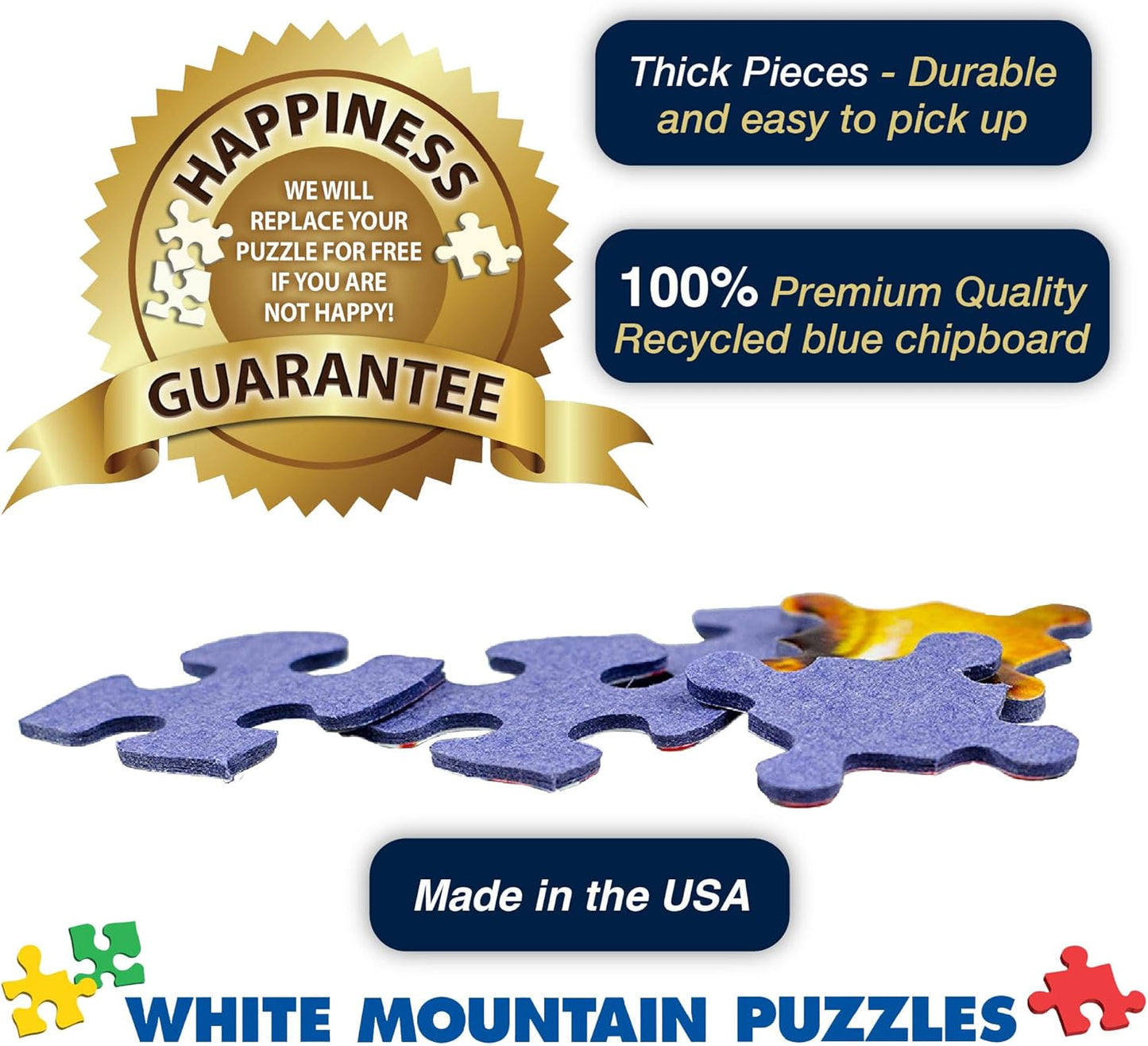 White Mountain Puzzles The Movies - 1000 Piece Jigsaw Puzzle