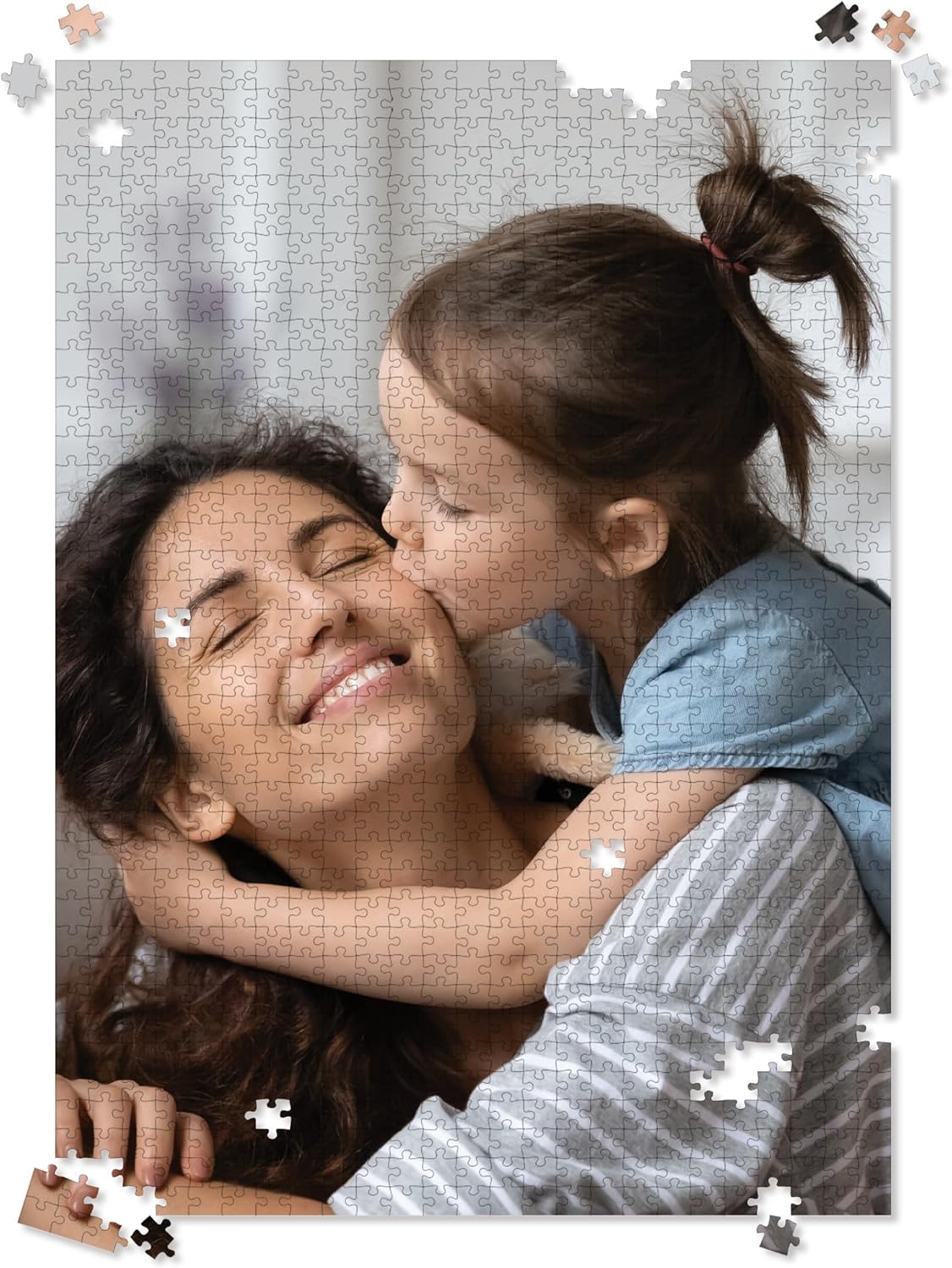 Photo Personalized Puzzle for Mother's Day - 1000 Piece - I See Me! (Vertical/Portrait)