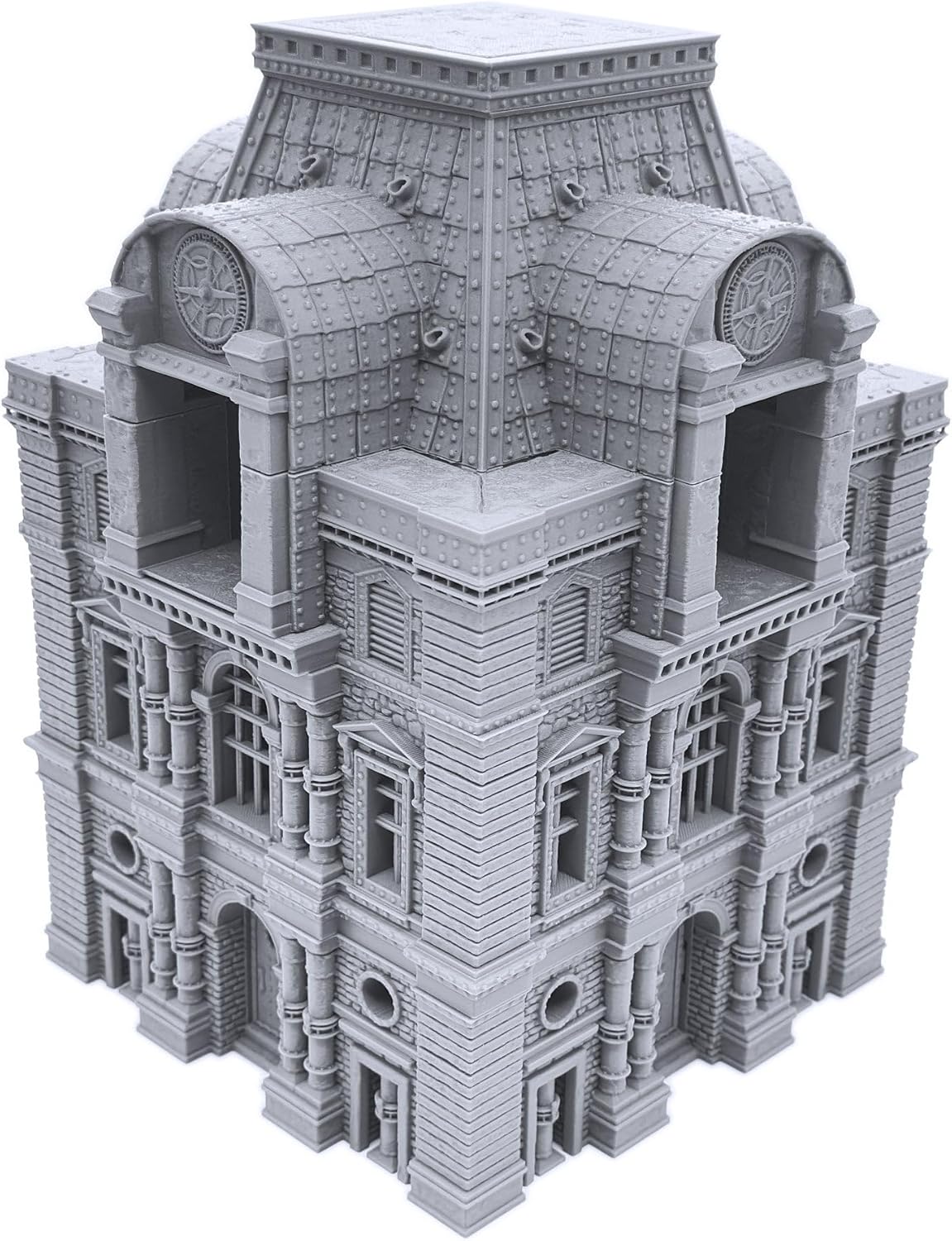 Barrel Riders Barracks by Printable Scenery, 3D Printed Tabletop RPG Scenery and Wargame Terrain 28mm Miniatures