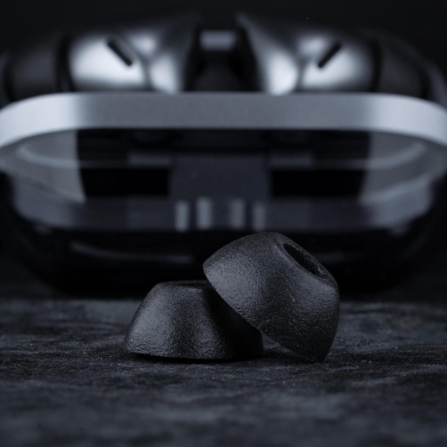 Comply TrueGrip MAX | Premium Memory Foam Replacement Earbud Tips for Samsung Galaxy Buds3 Pro | Long Lasting Comfort, MAX Durability, Secure Fit, Superior Noise Isolation| Black (Large) (1 Pair)