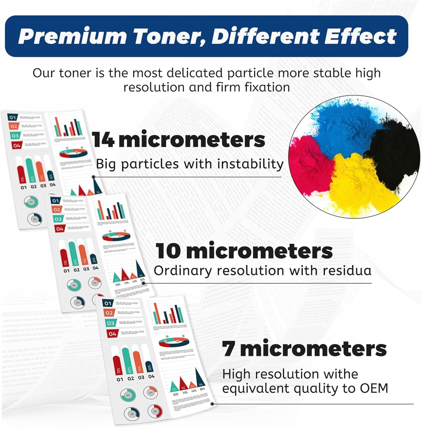 054 MF642cdw Toner Cartridge,Replacement for Canon 054H CRG-054 for Color imageCLASS MF644Cdw MF642Cdw LBP622Cdw MF641Cw Printer,No Fading,No Streak,Black Cyan Yellow Magenta 4 Pack