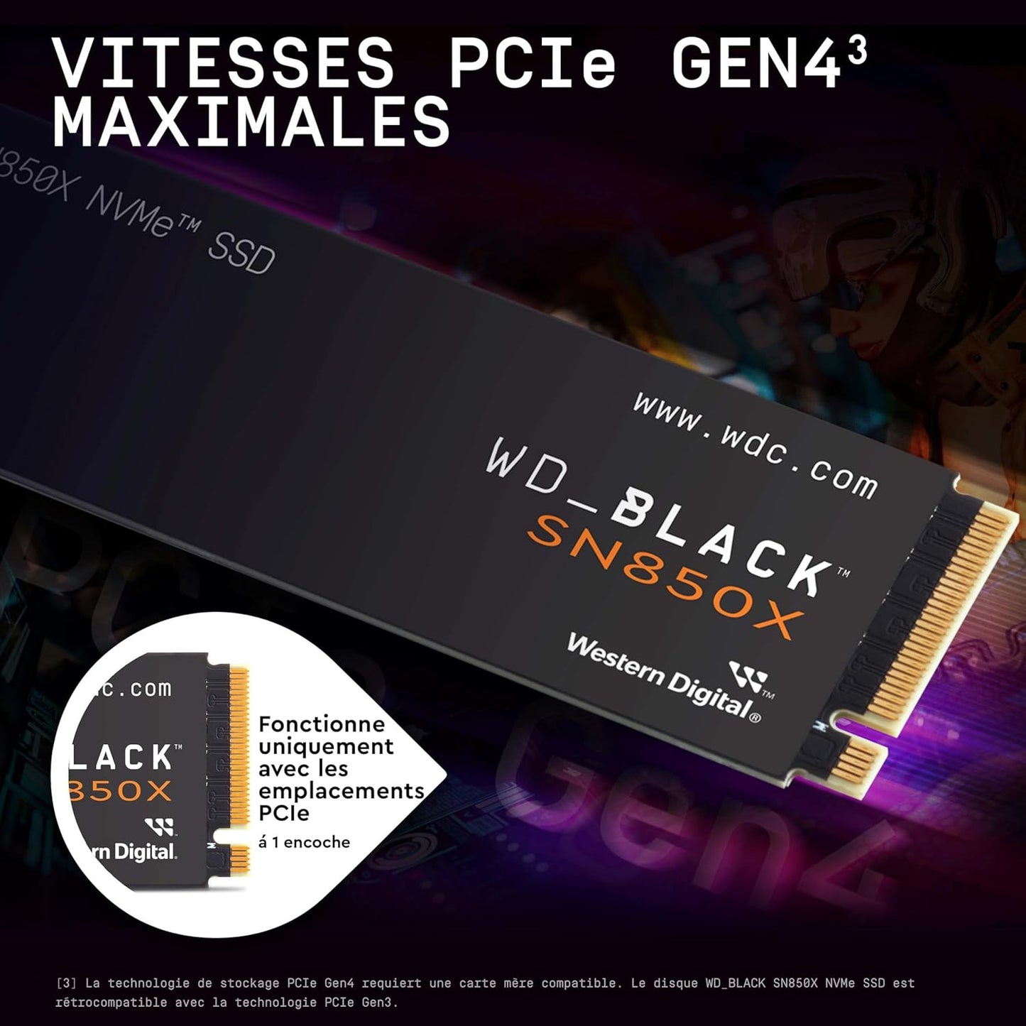 WD_BLACK 8TB SN850X NVMe Internal Gaming SSD Solid State Drive - Gen4 PCIe, M.2 2280, Up to 7,200 MB/s - WDS800T2X0E