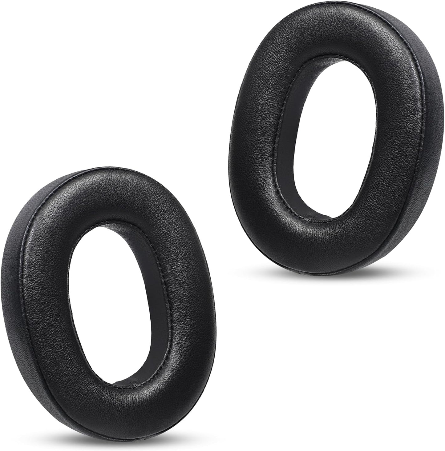 Replacement Ear Pads for Headphones - Compatible for Sony MDR-1000x/WH-1000xm2 | Premium Thickened Sheepskin Cushions with Soft Memory Foam for Comfort - Black