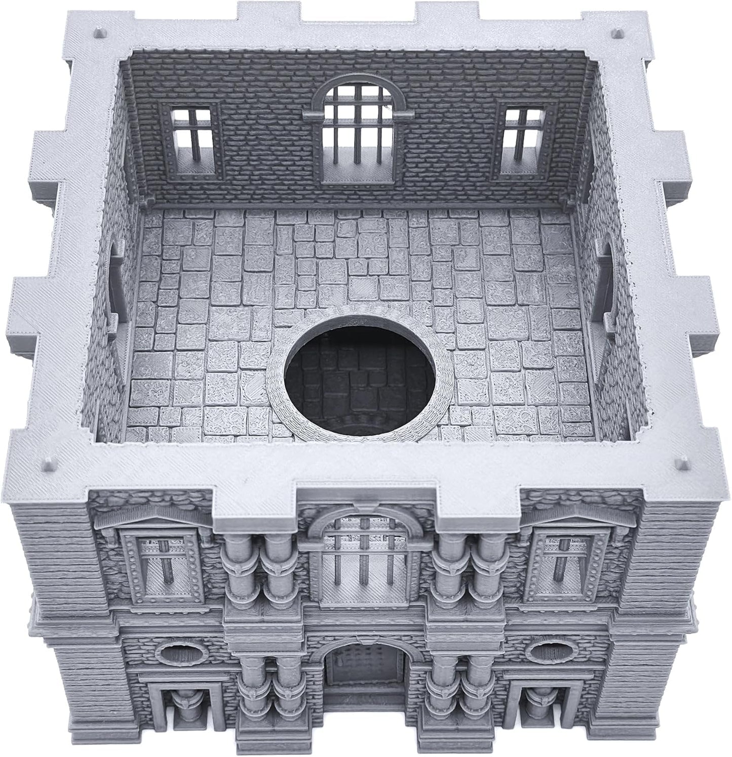 Barrel Riders Barracks by Printable Scenery, 3D Printed Tabletop RPG Scenery and Wargame Terrain 28mm Miniatures