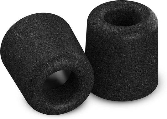 Comply 600 Core Series | Memory Foam Replacement IEM Ear Tips for Truthear, Sennheiser, Moondrop & More | Superior Noise Isolation, Ultimate Comfort, Secure Fit | Black, Small (3 Pairs)