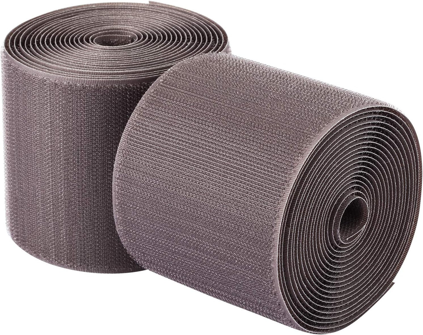 WILLBOND 2 Pack 10 ft x 3 Inch Cable Floor Strip Cable Cover Cords Carpet Protector Management Hook and Loop Tape for Wires on Floor Cords and Prevent a Trip Hazard (Gray)