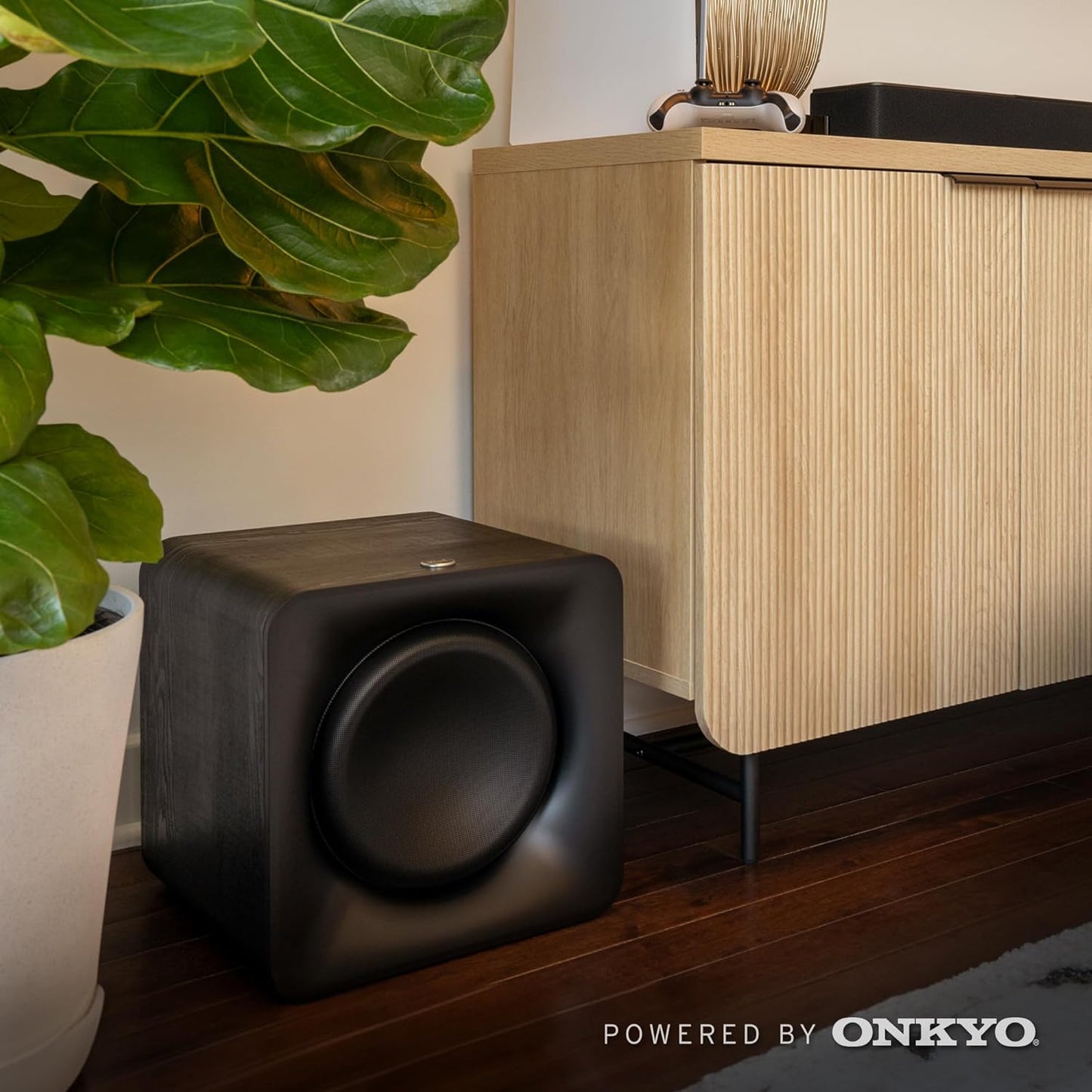 Klipsch Flexus Sound System: CORE 200 3.1.2 Sound Bar, 10" SUB 100 Subwoofer and SURR 100 Surround Sound Speakers, Powered by Onkyo with Bluetooth, Dolby Atmos and Custom Tuned Bass - Black