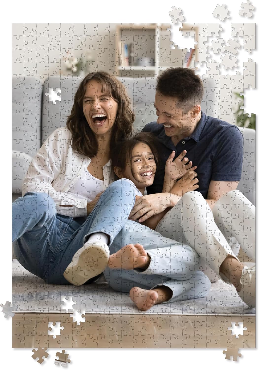 Photo Puzzle, Pet, Wedding, Family Reunion Puzzle - 500 Piece, Custom Jigsaw Puzzle for Adults (Vertical/Portrait) - I See Me!