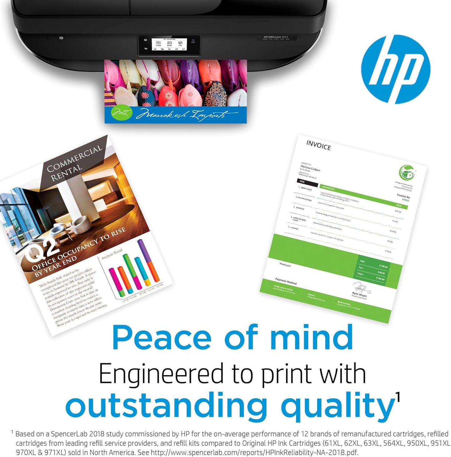 HP 64 Black & Tri-Color Ink Cartridges for HP Printers (Combo Pack) | Works with Printer Series: Inspire 7950e; ENVY Photo 6200, 7100, 7800; Tango | Eligible for Instant Ink | X4D92AN