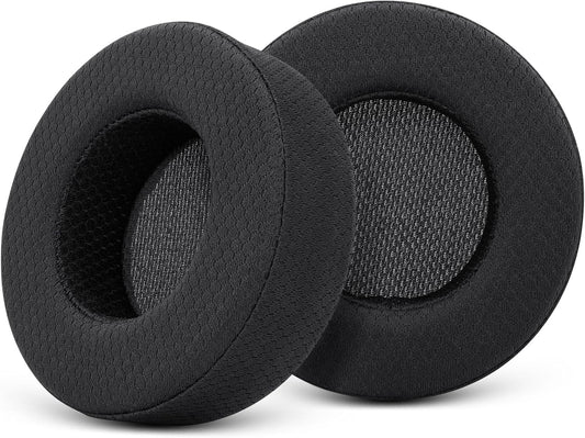 GEVO Ear Pads Cushion Replacement for Corsair Virtuoso RGB Wireless SE XT Gaming Headset,Corsair Virtuoso Earpads with Mesh Fabric,High-Density Softer Memory Foam,Black
