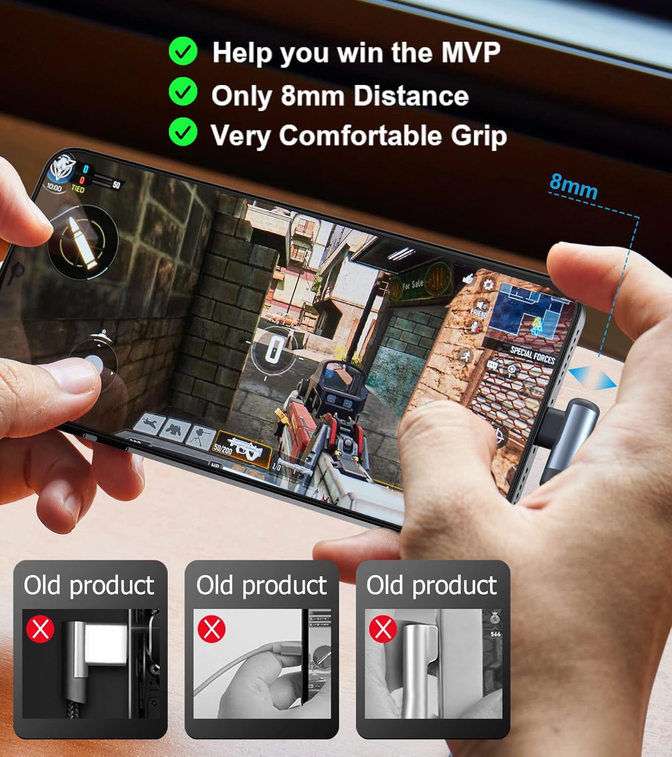 sweguard USB Type C Charger Cable Right Angle [3-Pack, 10FT+6.6FT+3.3FT] Nylon Braided Cord for iPhone 16 15 Pro Max Plus, Samsung Galaxy S25 S24 S23 S22 S21 S20 S10 Note Flip A54 A53, Pixel LG Moto