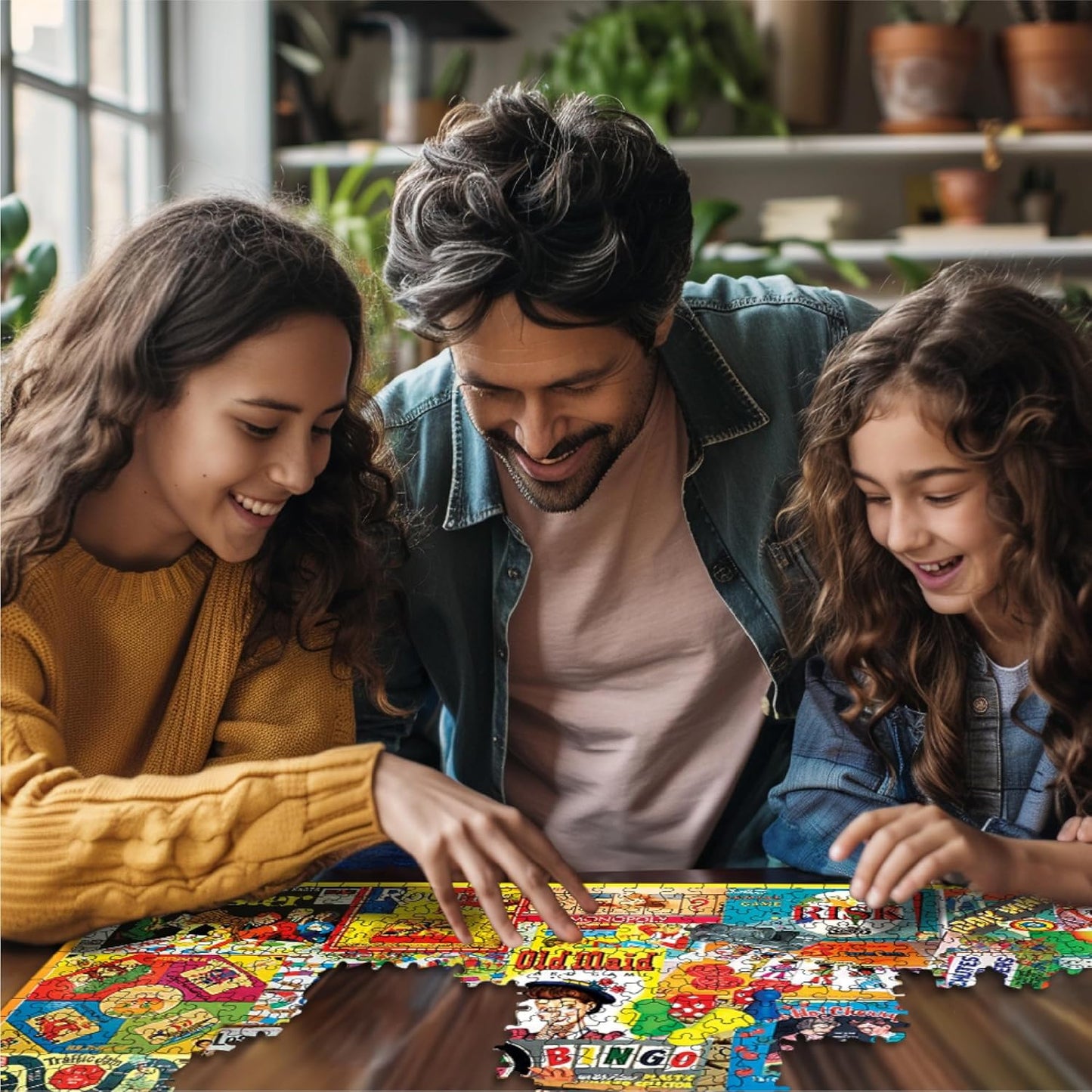 White Mountain Puzzles The Games We Played - 1000 Piece Jigsaw Puzzle