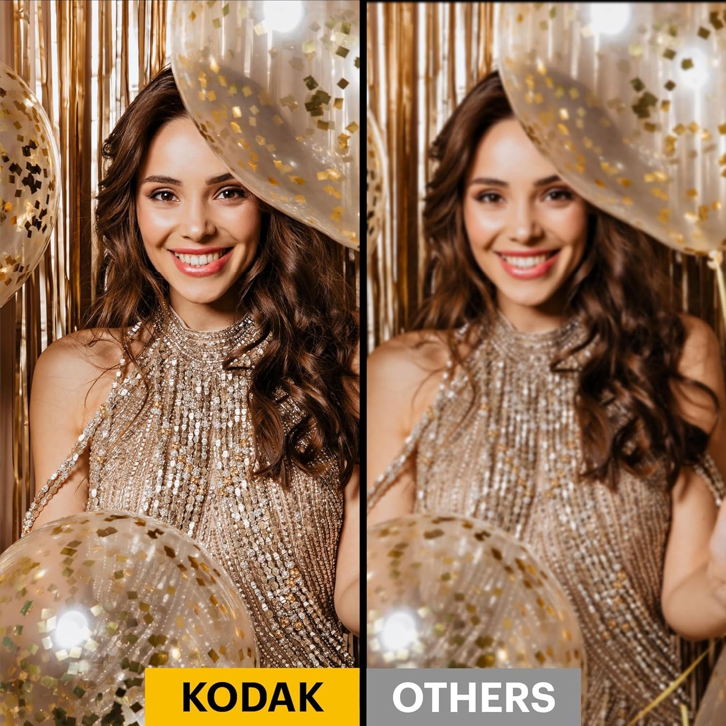 KODAK Dock Plus 4PASS Instant Photo Printer (4x6 inches) + 10 Sheets