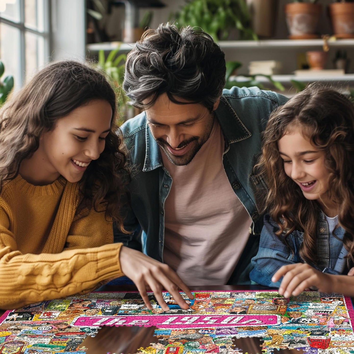 White Mountain Puzzles The 1950s - 1000 Piece Jigsaw Puzzle