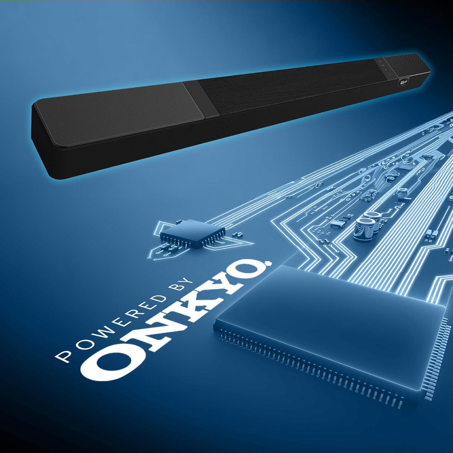 Klipsch Flexus Sound System: CORE 200 Sound Bar, 10" SUB 100 Subwoofer, Powered by Onkyo with Bluetooth, Dolby Atmos and Custom Tuned Bass - Black