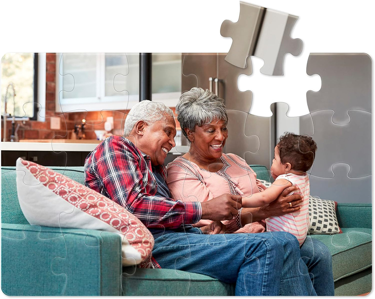 Photo Personalized Puzzle, Jigsaw - 24 Piece - I See Me! (Landscape/Horizontal)