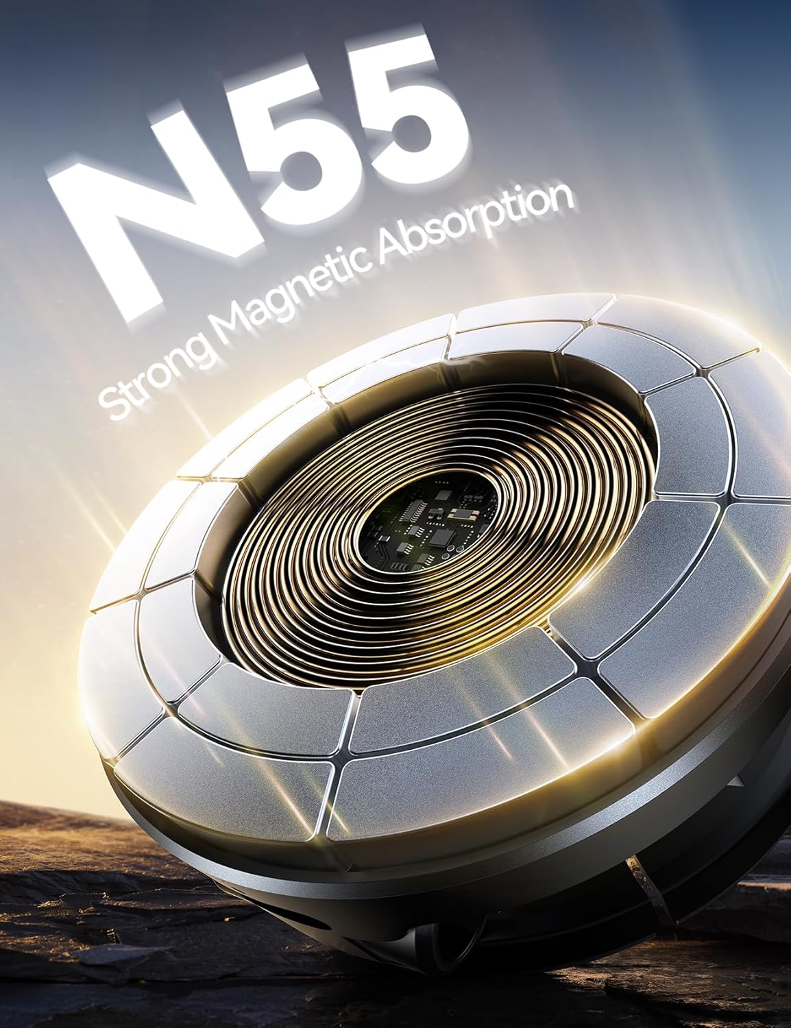 JOYROOM for MagSafe Car Mount Charger, [All-Metal] 15W Fast MagSafe Car Charger, Hands Free Magnetic Phone Holder for Car Dashboard for iPhone 16 Pro Max Plus/iPhone 15 14 13 12 Pro Max Plus, Black