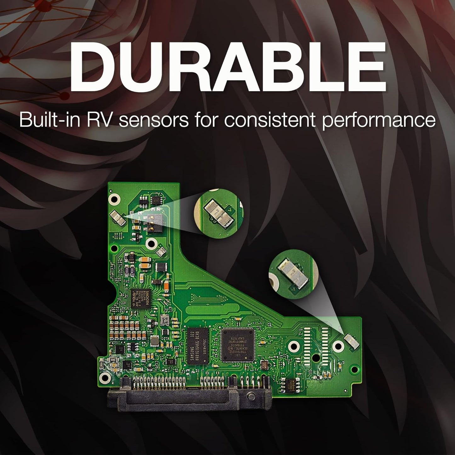 Seagate IronWolf 4TB NAS Internal Hard Drive CMR 3.5 Inch SATA 6Gb/s 5400 RPM 64MB Cache for RAID Network Attached Storage Rescue Services (ST4000VNZ06/006)