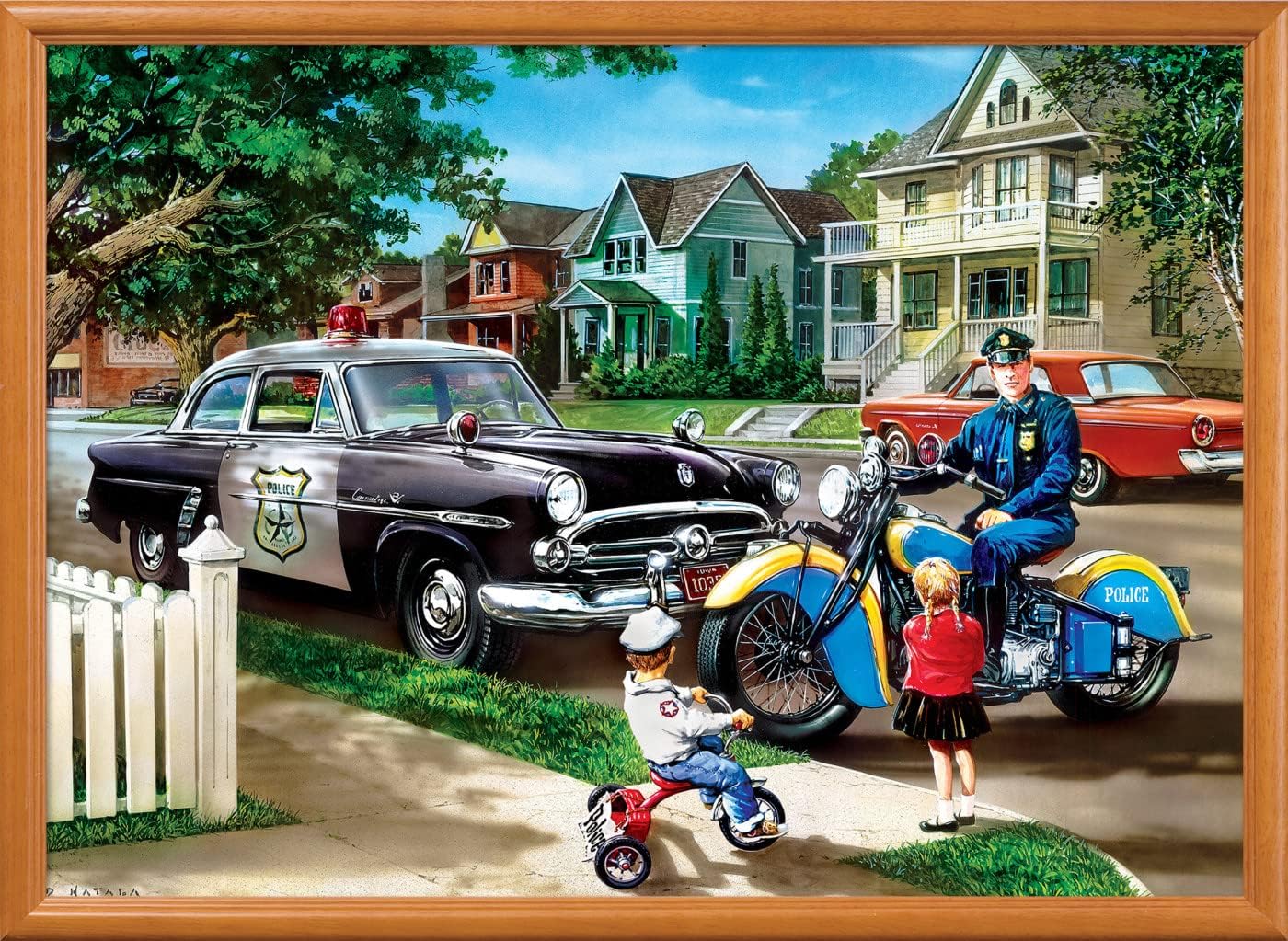 MasterPieces 1000 Piece Jigsaw Puzzle for Adults, Family, or Youth - Neighborhood Patrol - 19.25"x26.75"