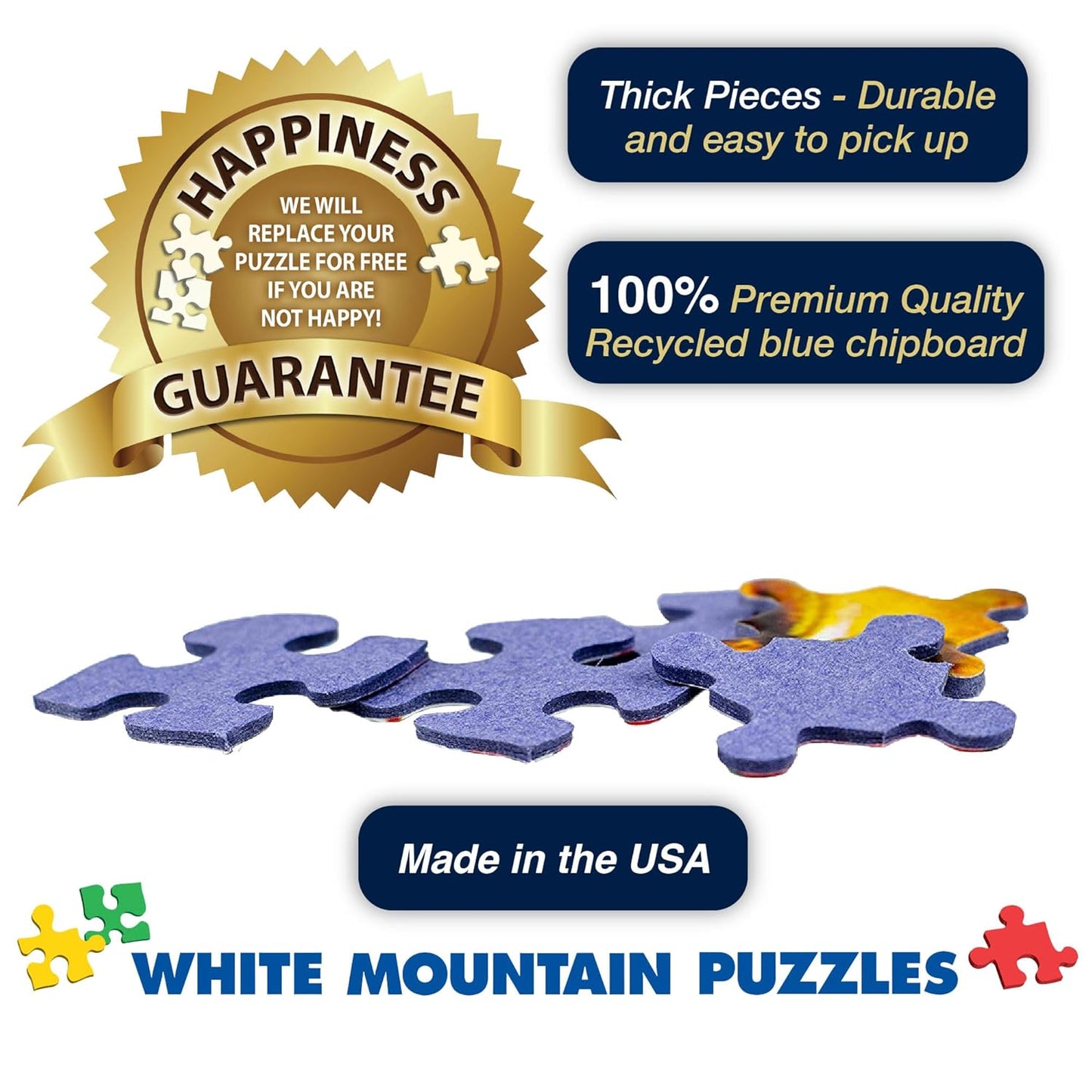 White Mountain Puzzles The 1950s - 1000 Piece Jigsaw Puzzle