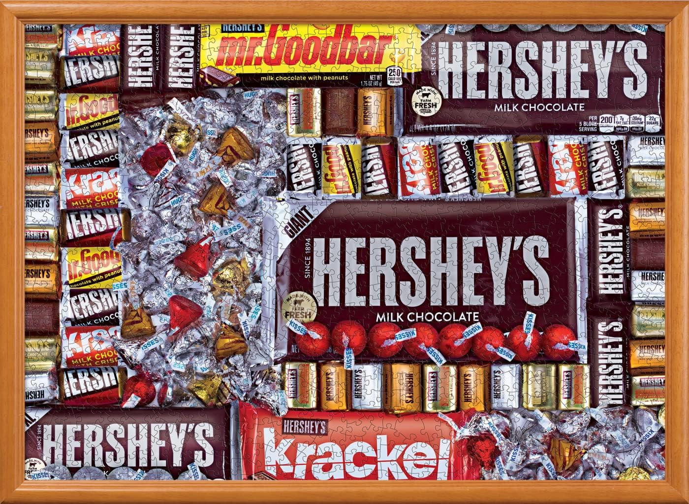 MasterPieces 1000 Piece Jigsaw Puzzle for Adults, Family, Or Youth - Hershey's Chocolate Paradise - 19.25"x26.75"