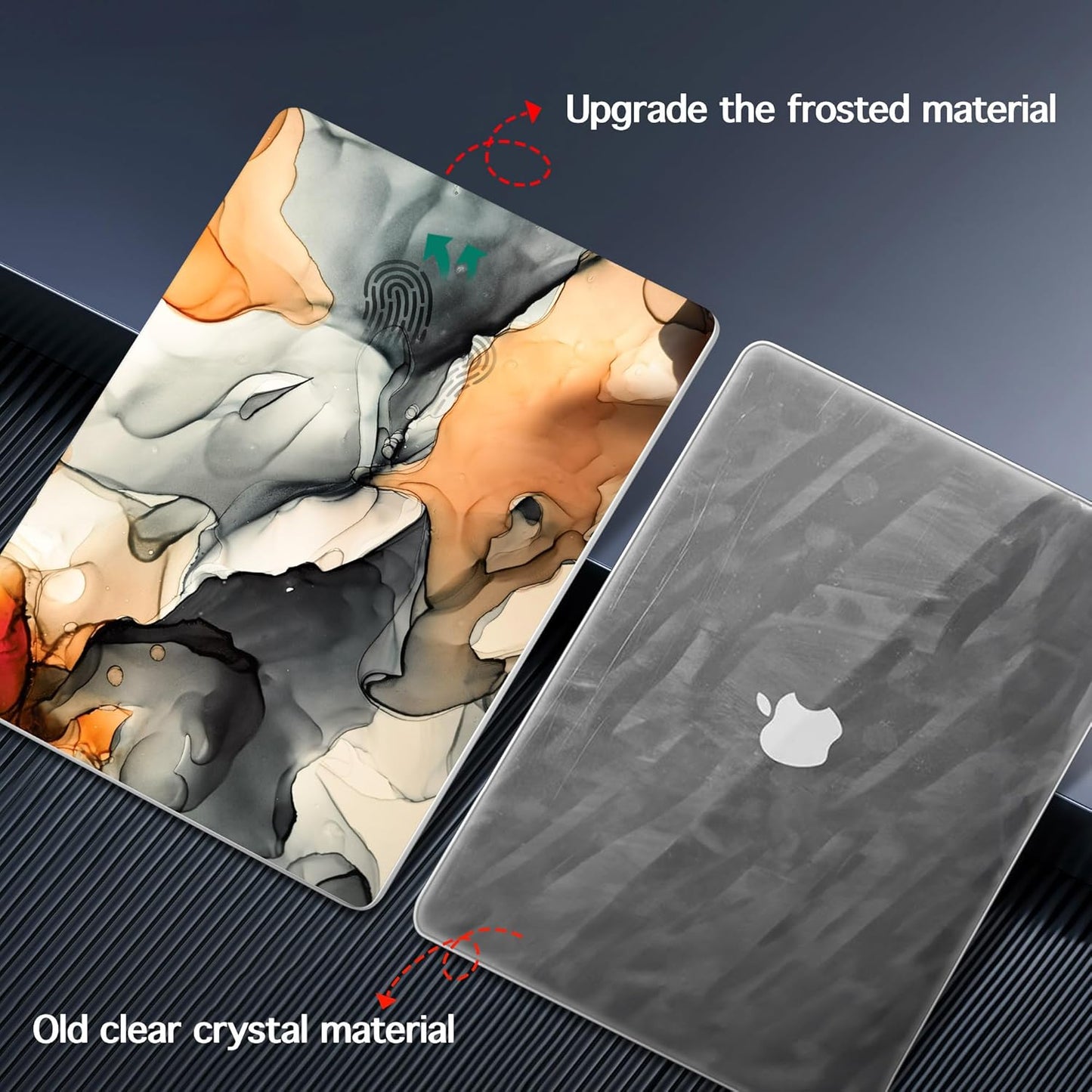 for MacBook Pro 16 inch Case 2021 2022 2023 2024 Release A3186 A3403 M4 A2991 M3 A2780 M2 A2485 M1 Pro/Max, Hard Shell Case with Screen Protector & Keyboard Cover, Technique Texture