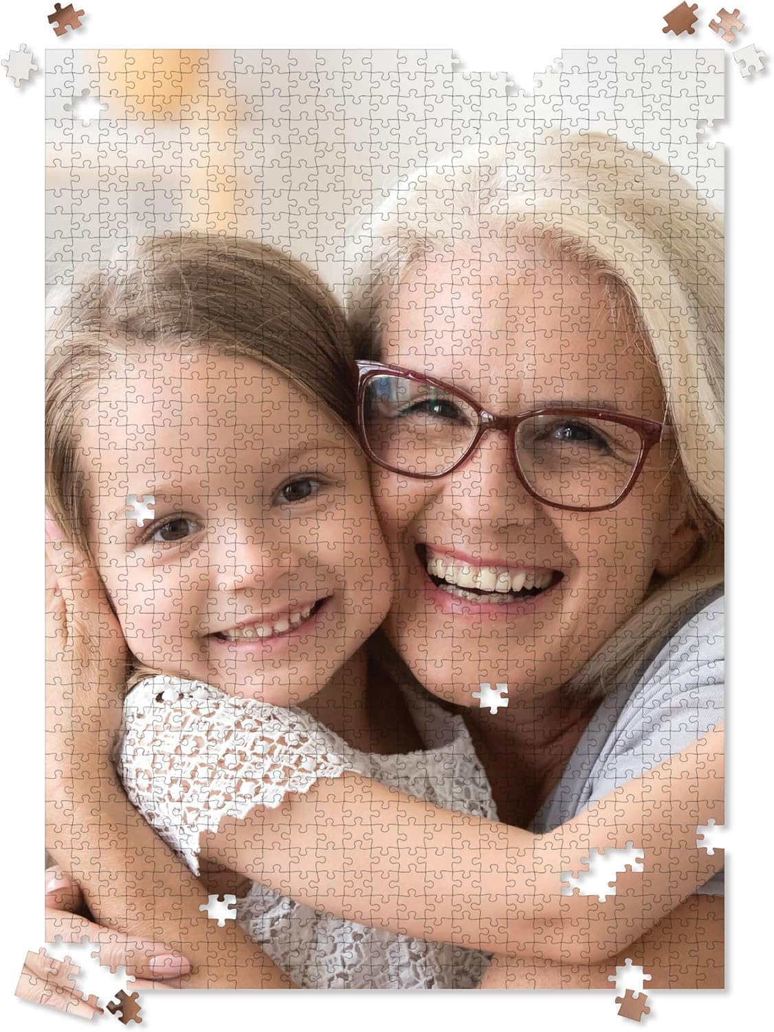 Photo Personalized Puzzle for Mother's Day - 1000 Piece - I See Me! (Vertical/Portrait)