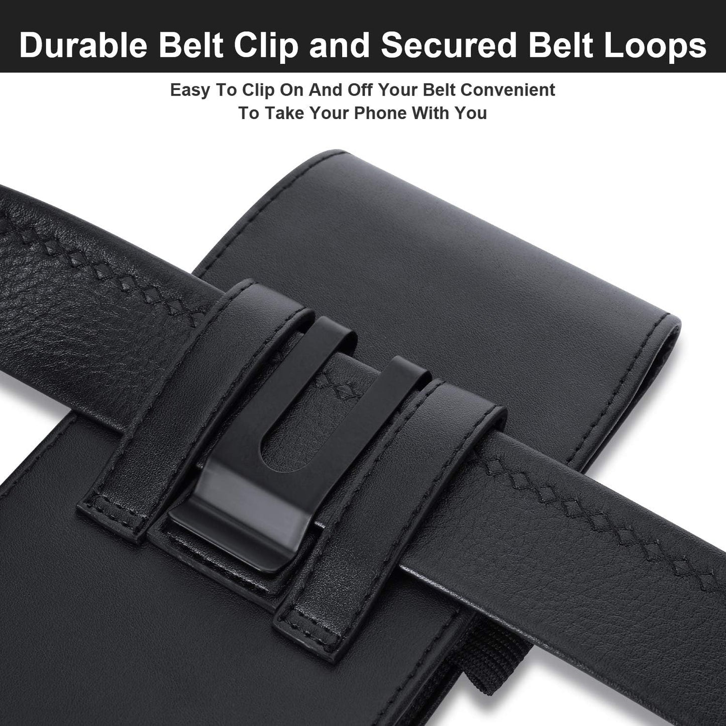 BECPLT Holster for Galaxy S25 Ultra 5G S24/S23/S22/S21/S20 Ultra Belt Holster Black Cell Phone Holder Belt Clip Holster Case Phone Pouch Belt Pouch Cover