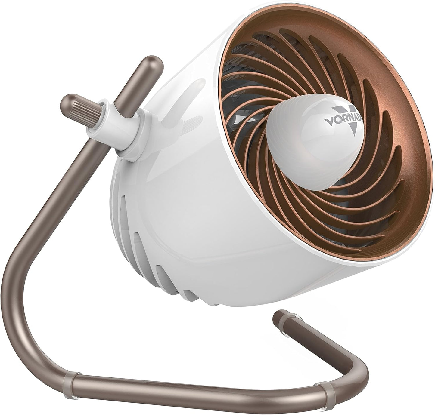 Vornado Pivot Personal Air Circulator Fan, 6-inch, Quiet Portable Travel Fan, 3 Speeds, Copper