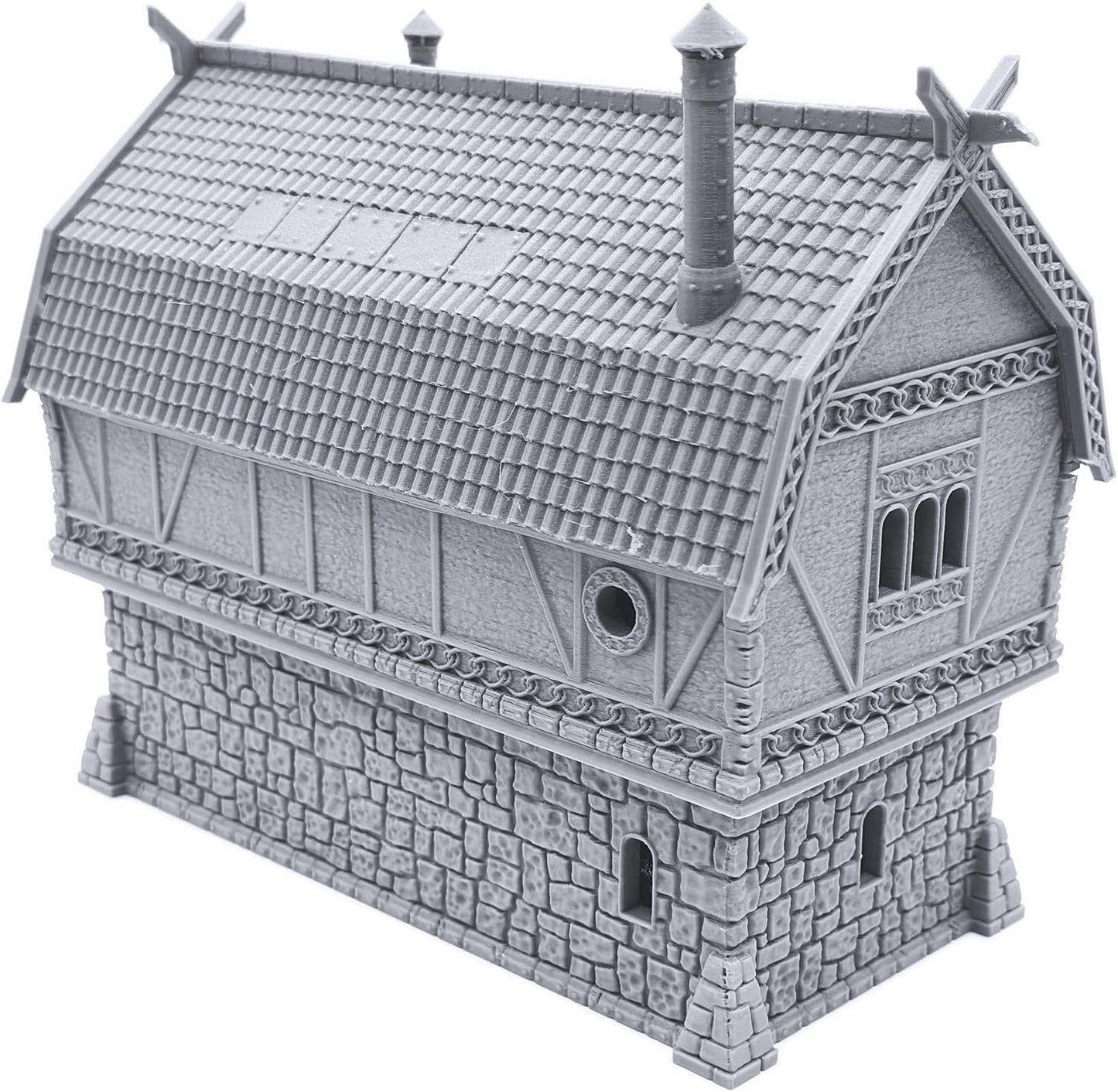 EnderToys The Brewhouse by Printable Scenery, 3D Printed Tabletop RPG Scenery and Wargame Terrain 28mm Miniatures
