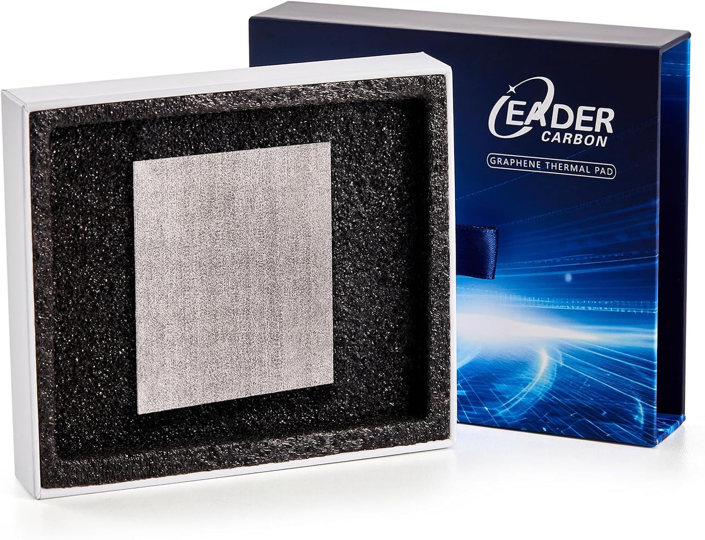 Thermal Pad,50 * 50 * 0.2mm,Graphene Thermal Pads for GPU/CPU/SSD/Electronics - Highly Efficient,Compressible (50 * 50mm)