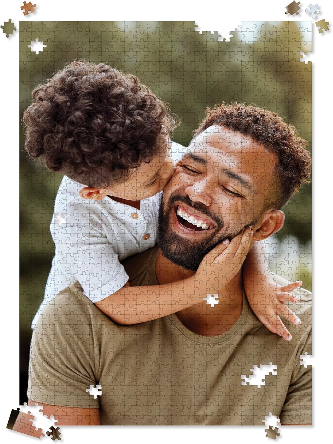 Photo Personalized Puzzle for Father's Day - 1000 Piece - I See Me! (Vertical/Portrait)