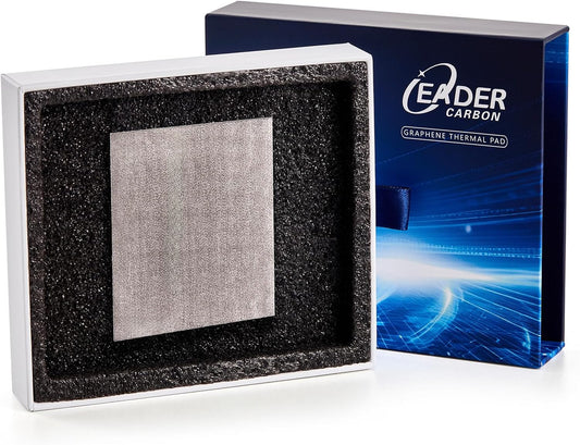 Thermal Pad,38 * 38 * 0.2mm,Graphene Thermal Pads for GPU/CPU/SSD/Electronics - Highly Efficient, Compressible (38 * 38mm)