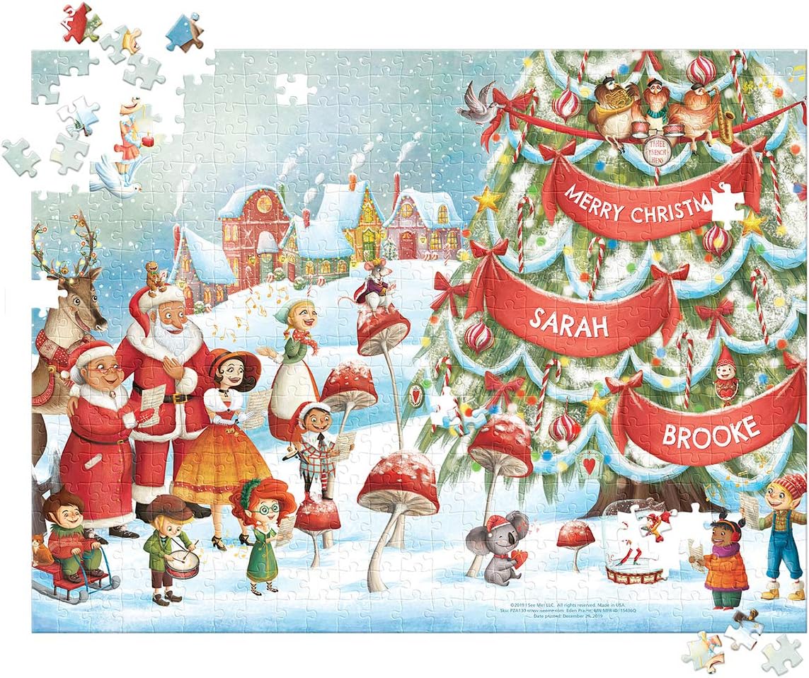 My Very Own™ Christmas Personalized Puzzle - 500 Pieces - I See Me!