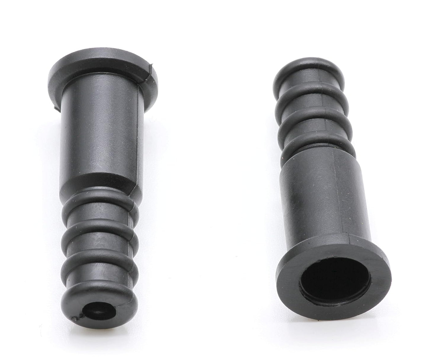 THE CIMPLE CO Coaxial Cable Weather Boot - RG6 Connectors RG59 Ends Coaxial Boots - Weatherproof (Black) - Pack of 4