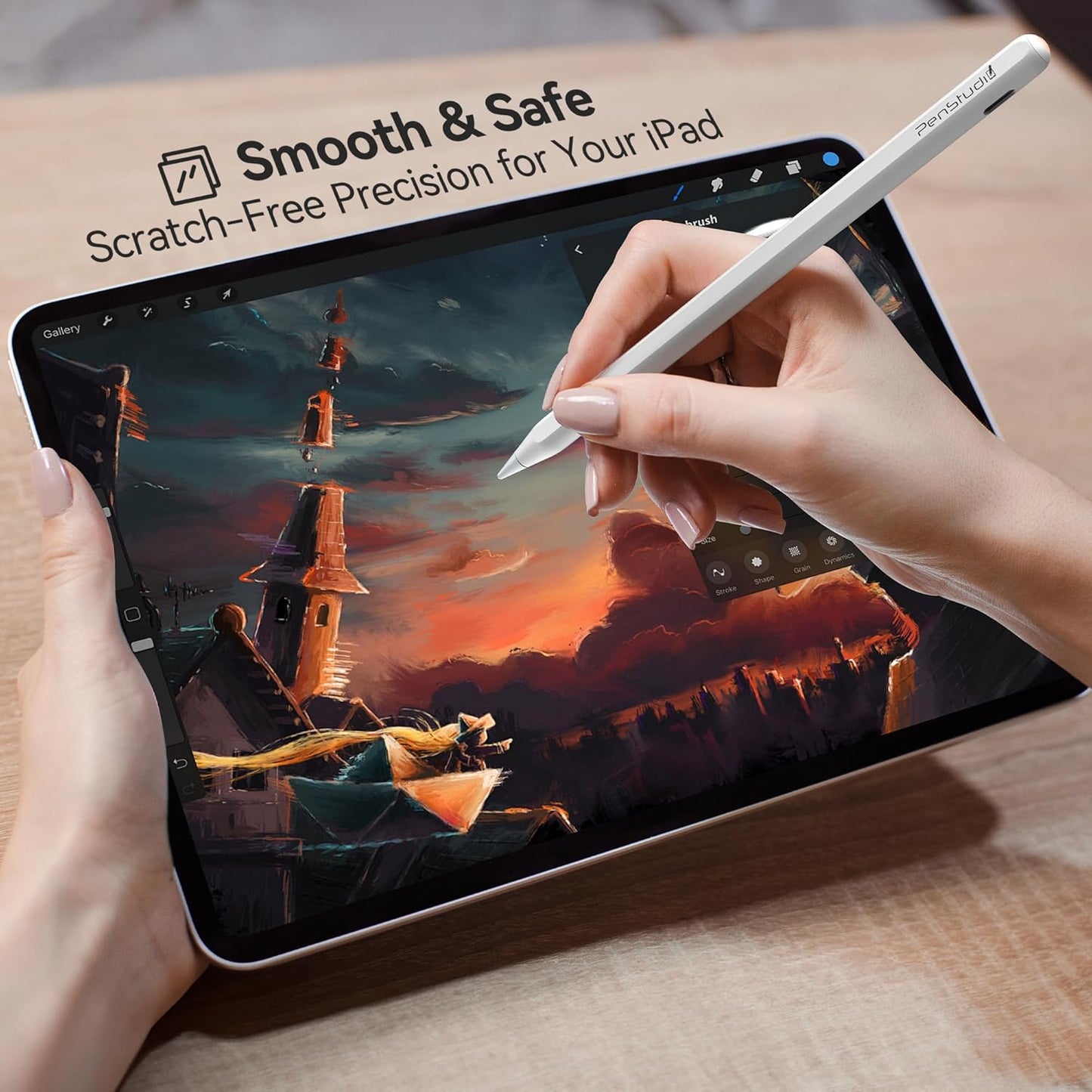 Replacement Tips for Apple Pencil Pro/1st/2nd &USB-C, 3 Pack High Sensitivity Nibs, Durable Stylus Pen Tip Accessories, Precise Control No Delay, Smooth iPencil Tips Replacement (Black)