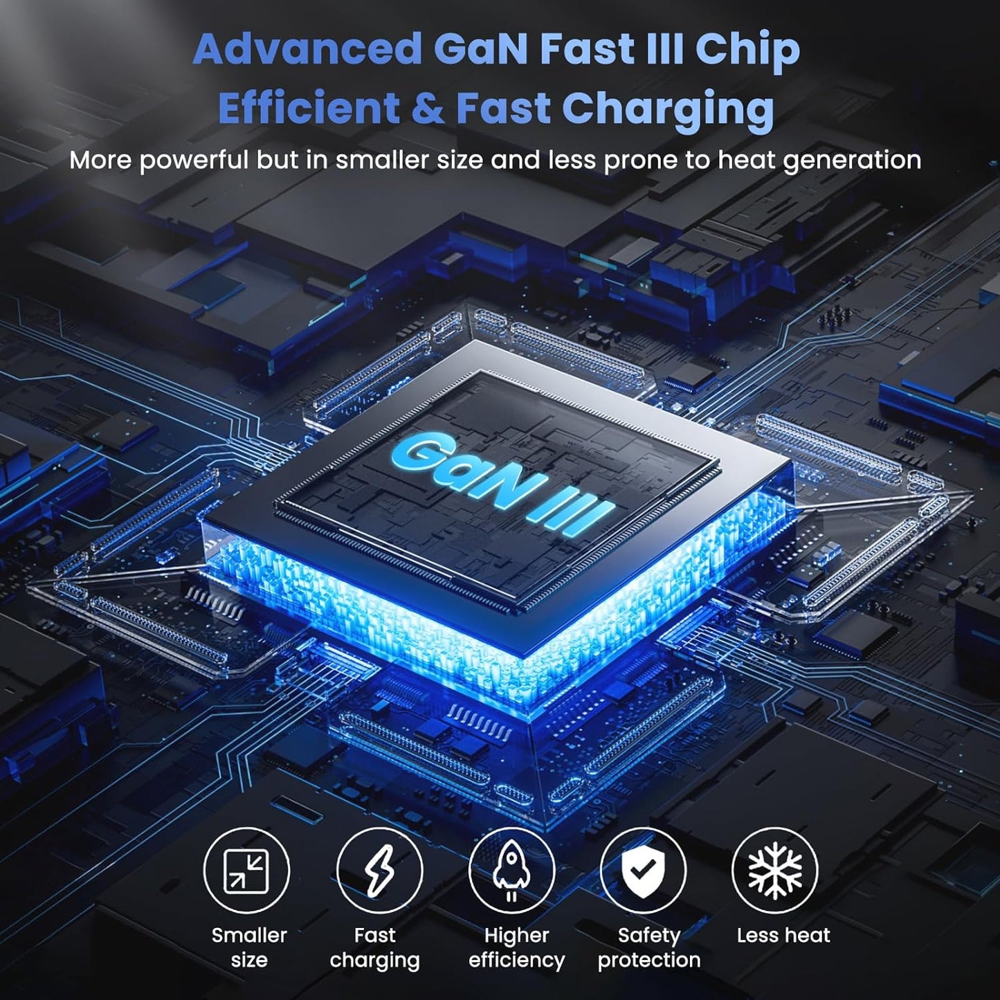 200W USB C Charger Block, 8-in-1 GaN III USB C Charger Fast Charging Station Hub, PD 65W Laptop Charger Adapter Travel Charger, for MacBook Pro/Air/Dell XPS/iPhone 16/15/14/iPad/Galaxy S24 etc.