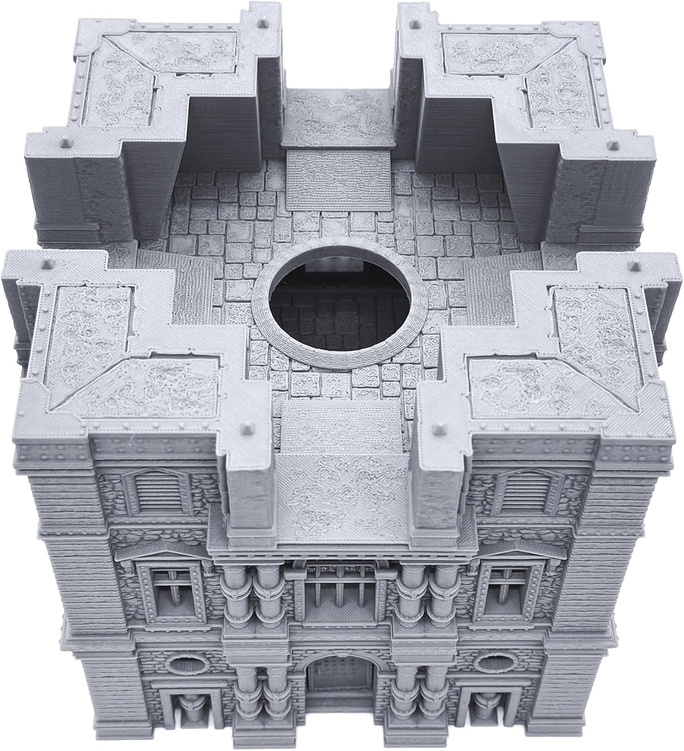 Barrel Riders Barracks by Printable Scenery, 3D Printed Tabletop RPG Scenery and Wargame Terrain 28mm Miniatures