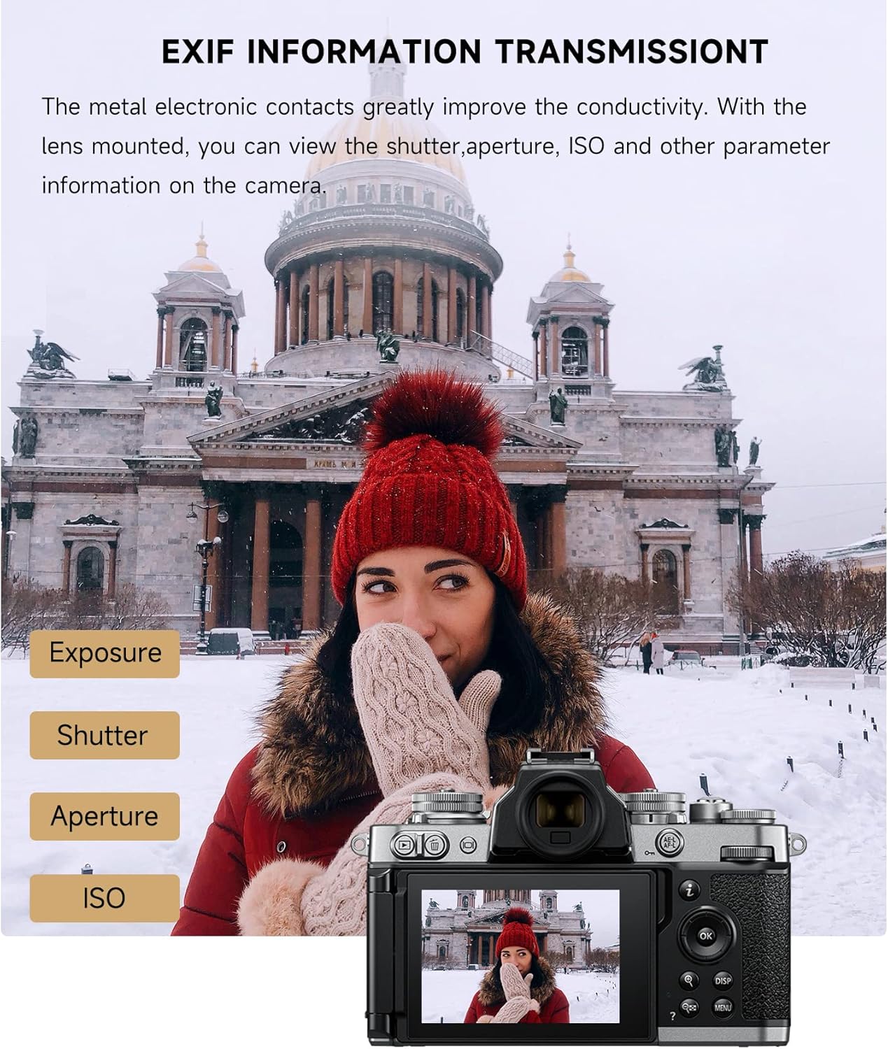 VILTROX NF-Z FTZ Lens Adapter Auto Focus Ring Mount Adapter Lens Converter Compatible for Nikon F Lens to Nikon Z Mount Camera Z5 Z50 Z6 Z6II Z7II Zfc, EXIF Transmission VR Lens Stabilization Support