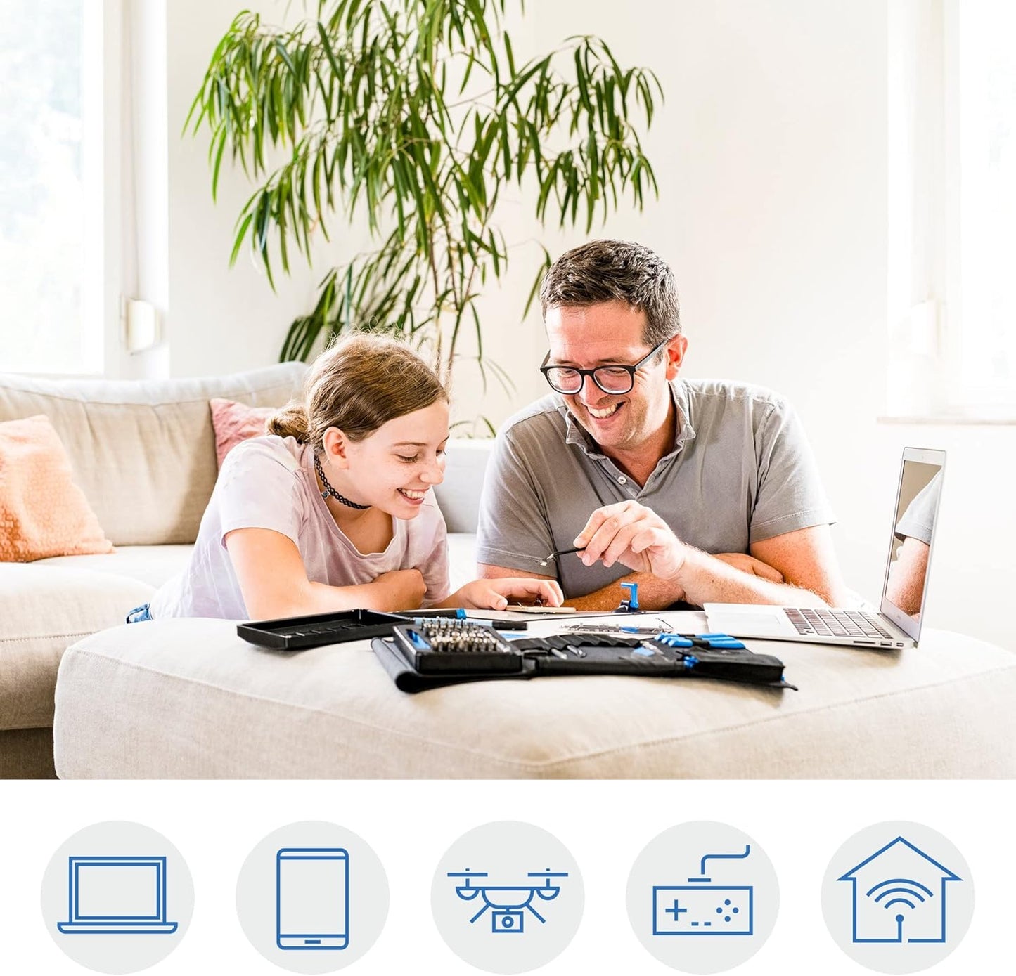 iFixit Pro Tech Toolkit - Electronics, Smartphone, Computer & Tablet Repair Kit