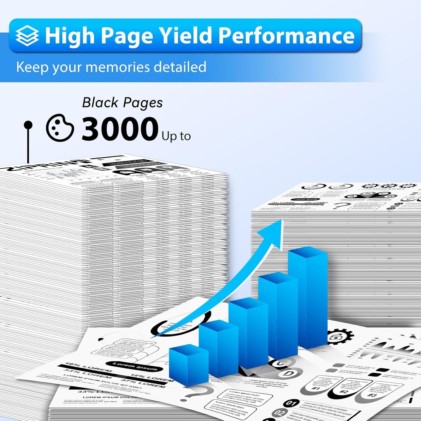 ZIPRINT TN760 Toner Cartridges Compatible Replacement for Brother TN760 TN-730 TN730 for MFC-L2710DW MFC-L2750DW DCP-L2550DW HL-L2350DW HL-L2395DW HL-L2370DW (Black, 4 Pack)