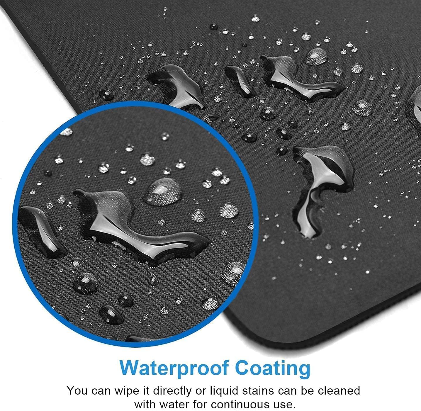 Cute Succulents Mouse Pad, Natural Plants Mousepad for Design, Anti-Slip Rubber Base Wireless Mouse Pads for Laptop