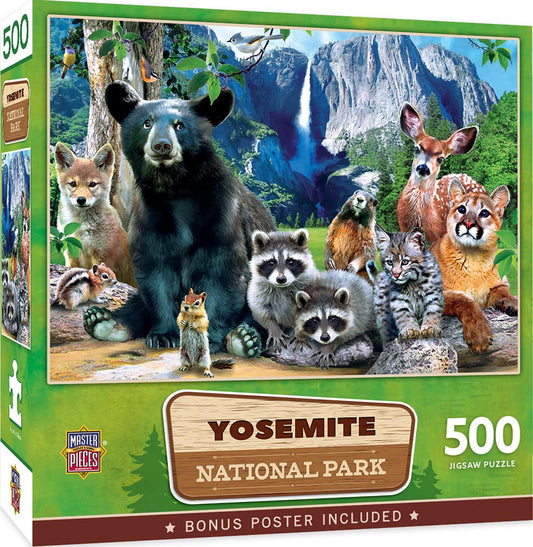 MasterPieces 500 Pieces Jigsaw Puzzle for Adults, Family, Or Youth - Yosemite National Park - 15"x21"