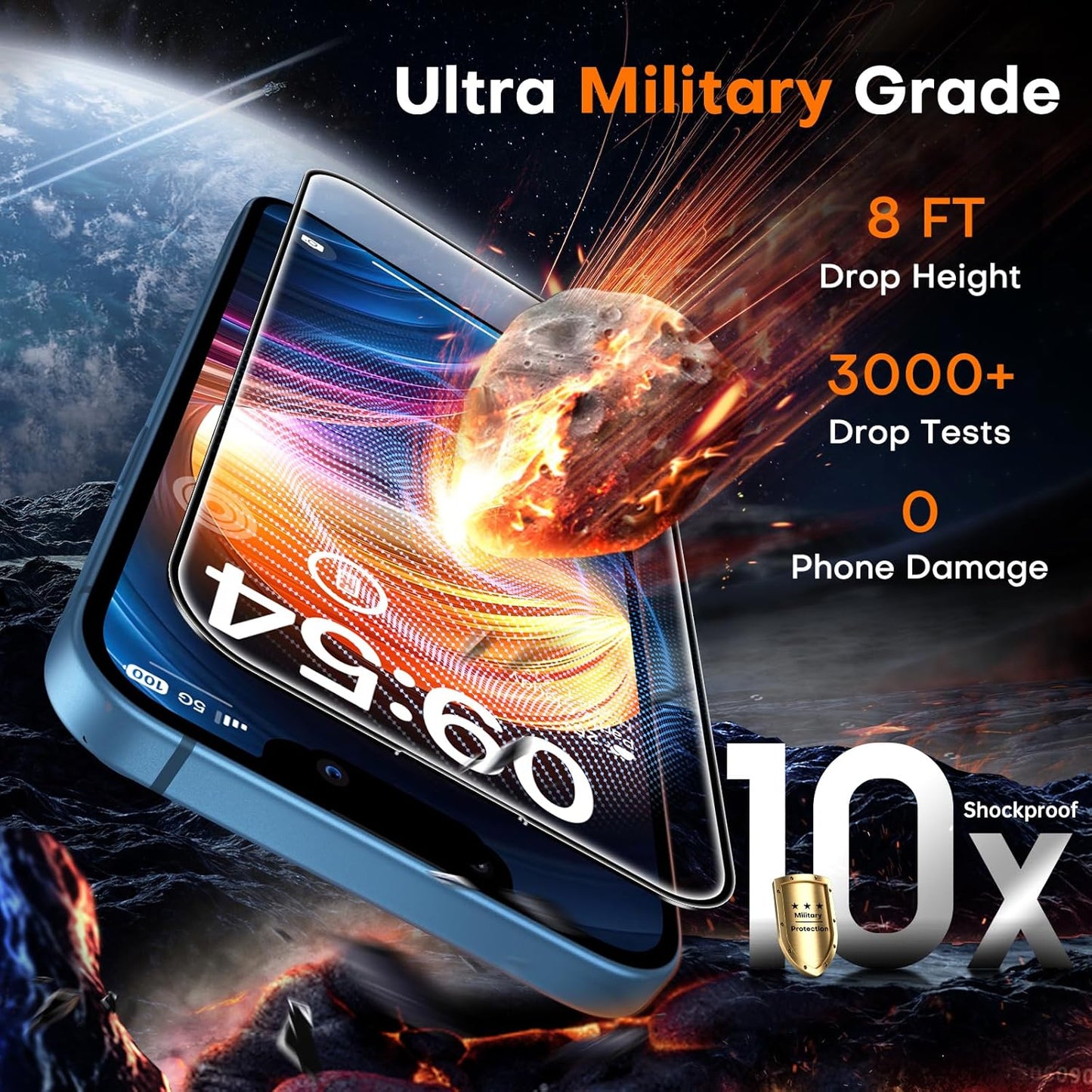 TOCOL for iPhone 16e Screen Protector/iPhone 13 Screen Protector 9H Hardness Military Grade Shatterproof HD Tempered Glass Full Coverage Easy Installation Case Friendly 2 Pack