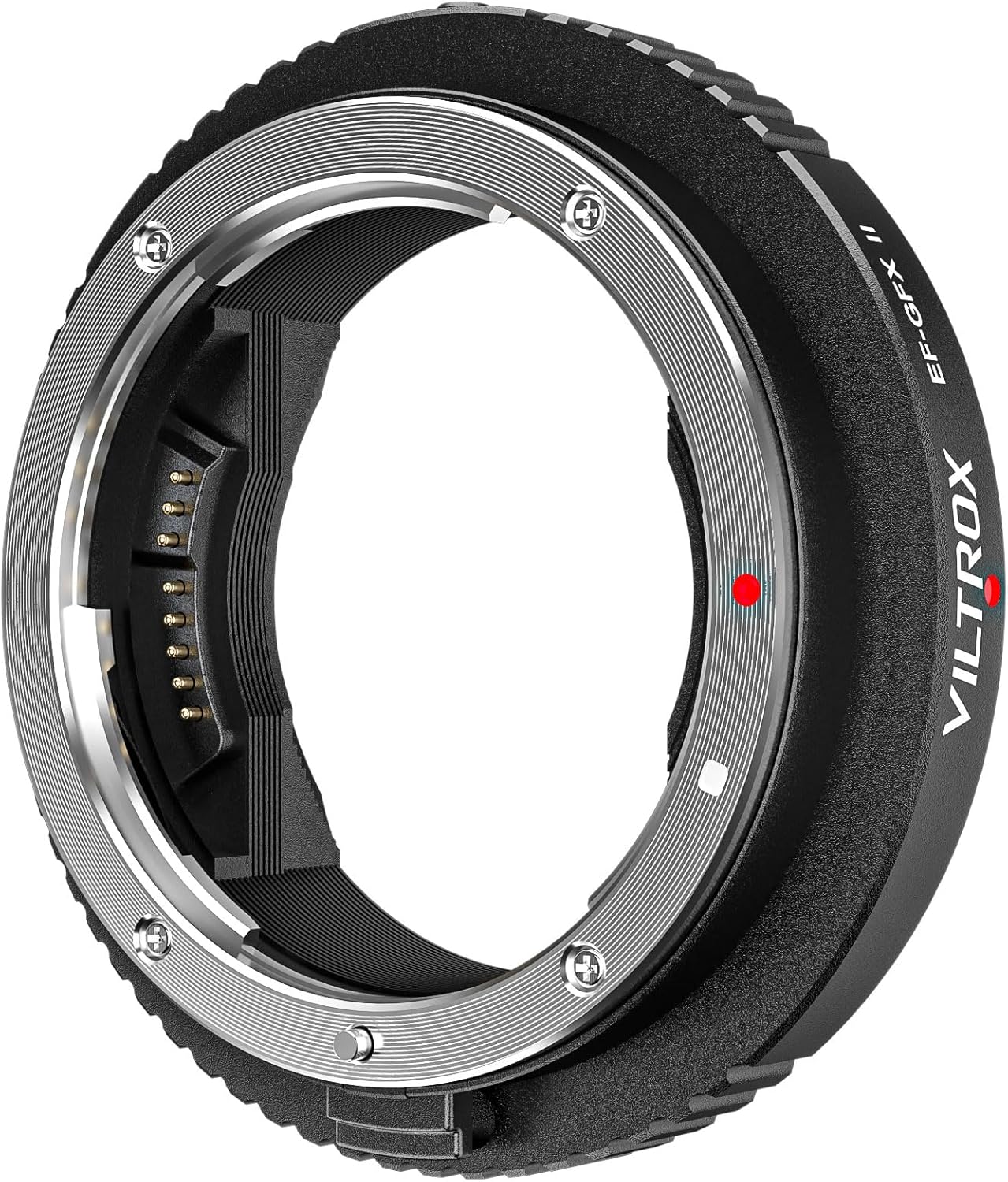 VILTROX EF-GFX II Auto Focus Lens Mount Adapter Converter with Aperture Control, EXIF Transmitting Compatible with Canon EOS EF/EF-S Lens to Fujifilm G-Mount GFX Cameras GFX 100S 50S 50R