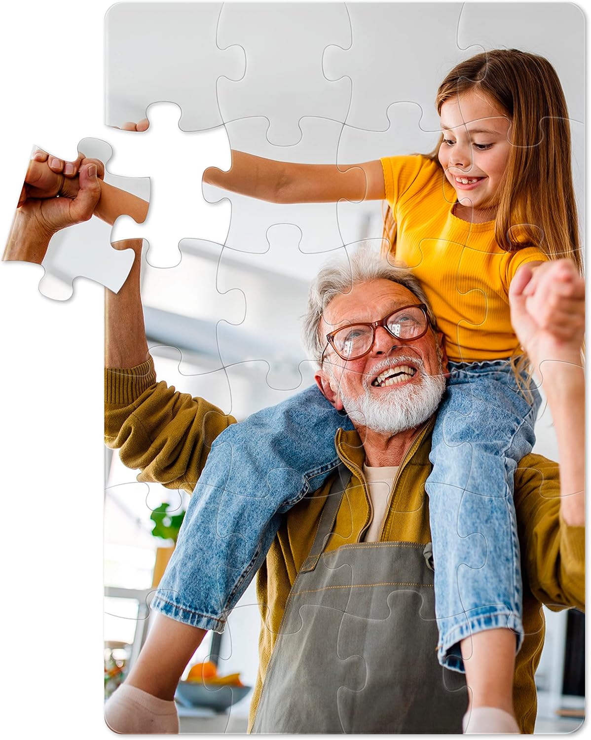 Photo Personalized Puzzle, Jigsaw - 24 Piece - I See Me! (Portrait/Vertical)